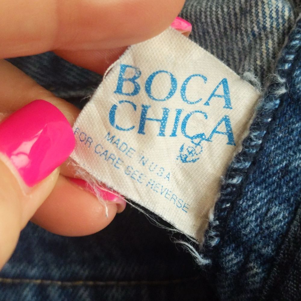 Boca Chica vintage pleated front Mom jeans, indigo blue, 100% cotton 32 - Picture 5 of 8